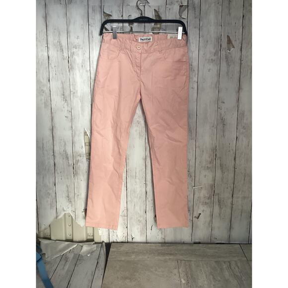 Paul & Doll for 10-12 Years Old Straight Distressed Pink Pants for Girls - Picture 1 of 7